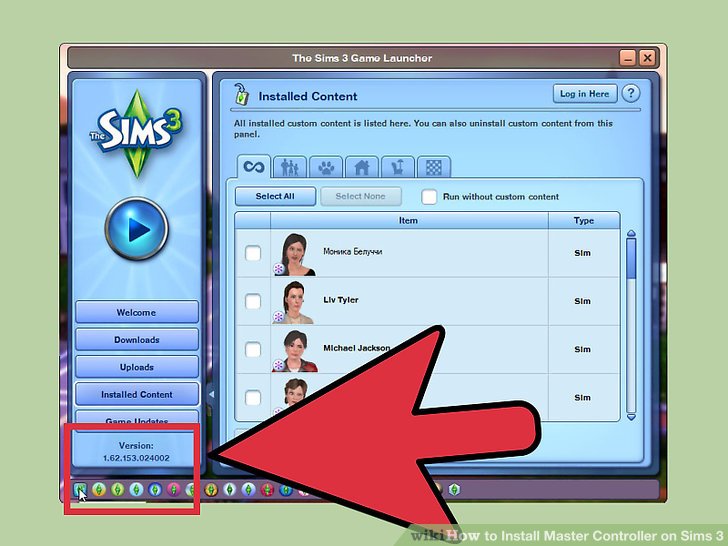 Sims 3 how to use master controller